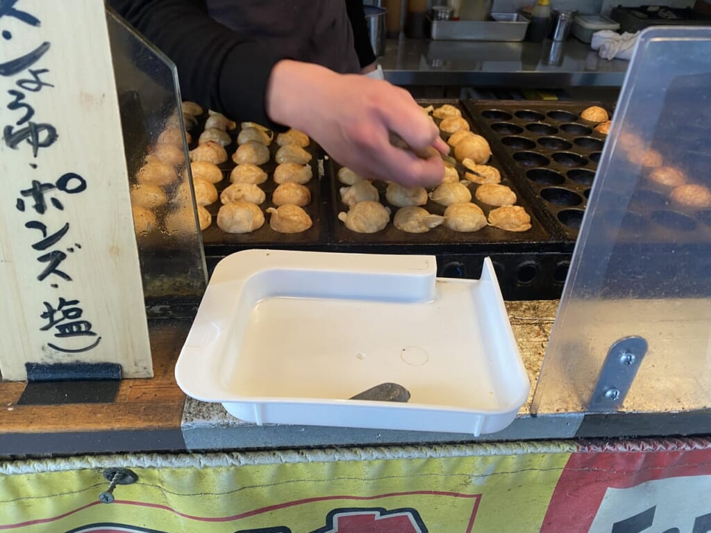 元祖中なか店主手元